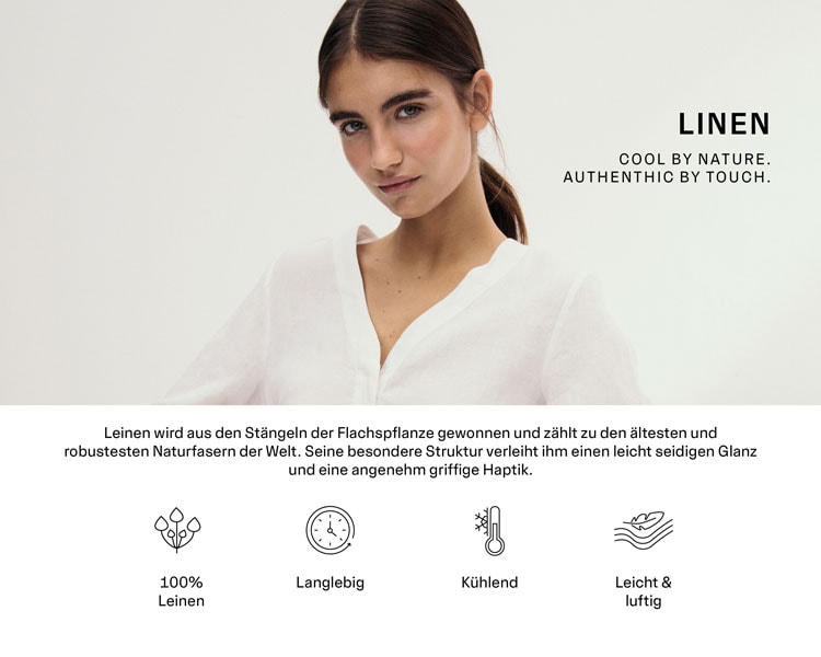 Linen. Klarer Schnitt, natürliche Materialien, ruhige Farben. Summer Preppy denkt Klassik neu – reduziert, leicht, selbstverständlich. Zwischen Struktur und Freiheit entsteht ein moderner Look. Unaufgeregt, hochwertig, ganz im Moment.