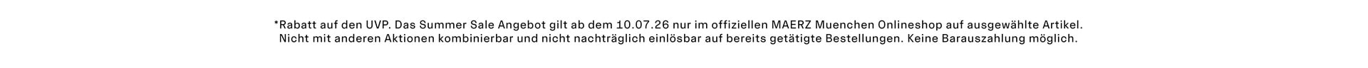 Summer Sale bis zu -50%