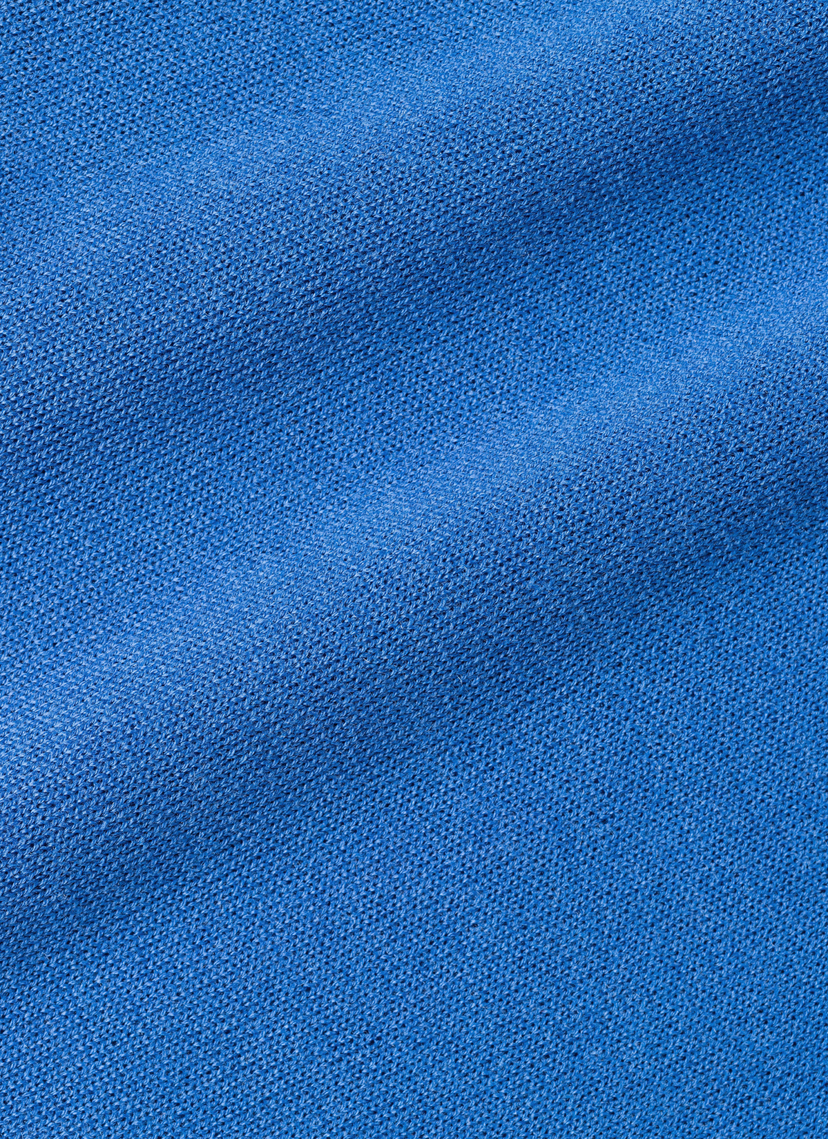 Pullover Rundhals 1/1 Arm, Medium Blue 