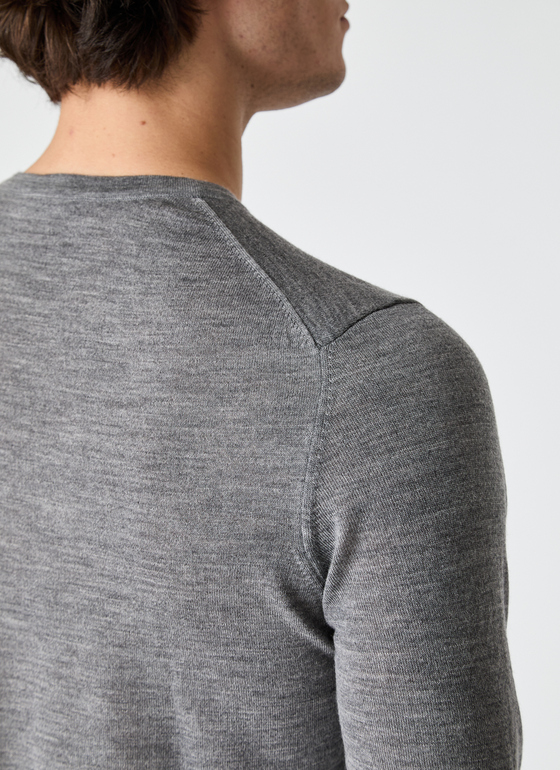 Pullover Rundhals 1/1 Arm Gresh Frontansicht