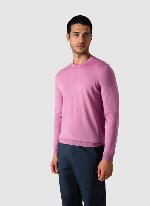 Pullover Rundhals 1/1 Arm width=
