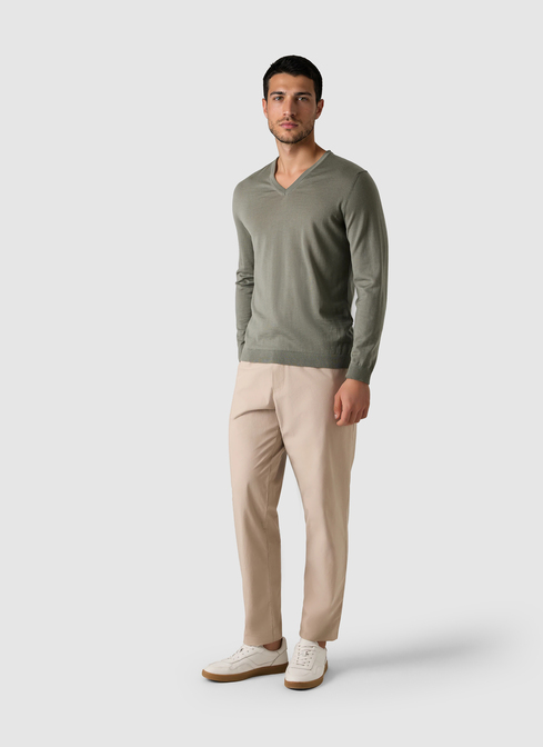 Pullover V-Ausschnitt 1/1 Arm width=