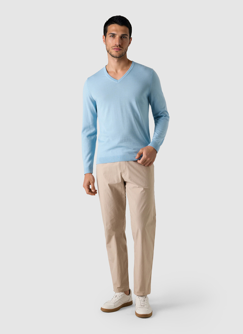 Pullover V-Ausschnitt 1/1 Arm width=