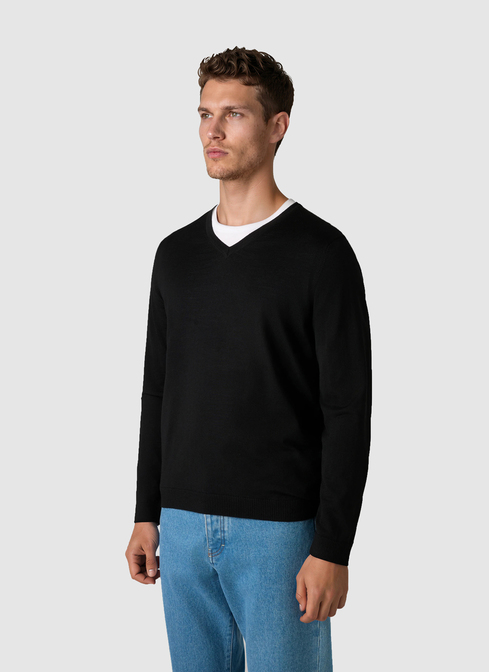 Pullover V-Ausschnitt 1/1 Arm width=