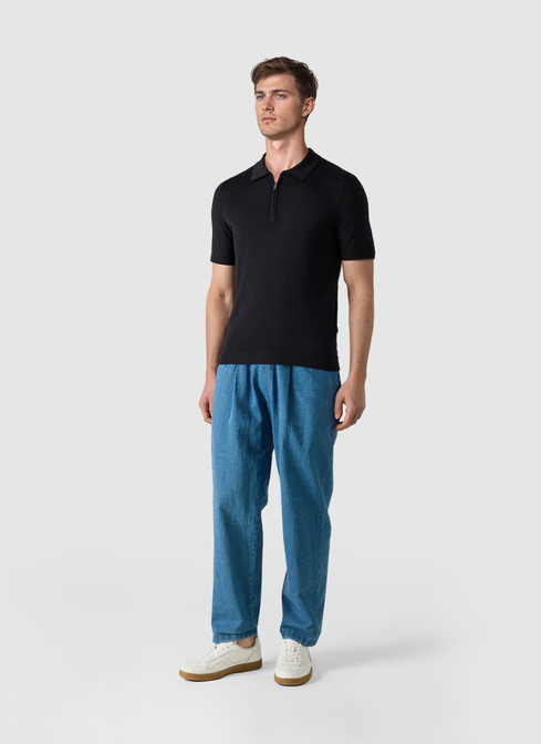 Pullover Polo 1/2 Arm width=