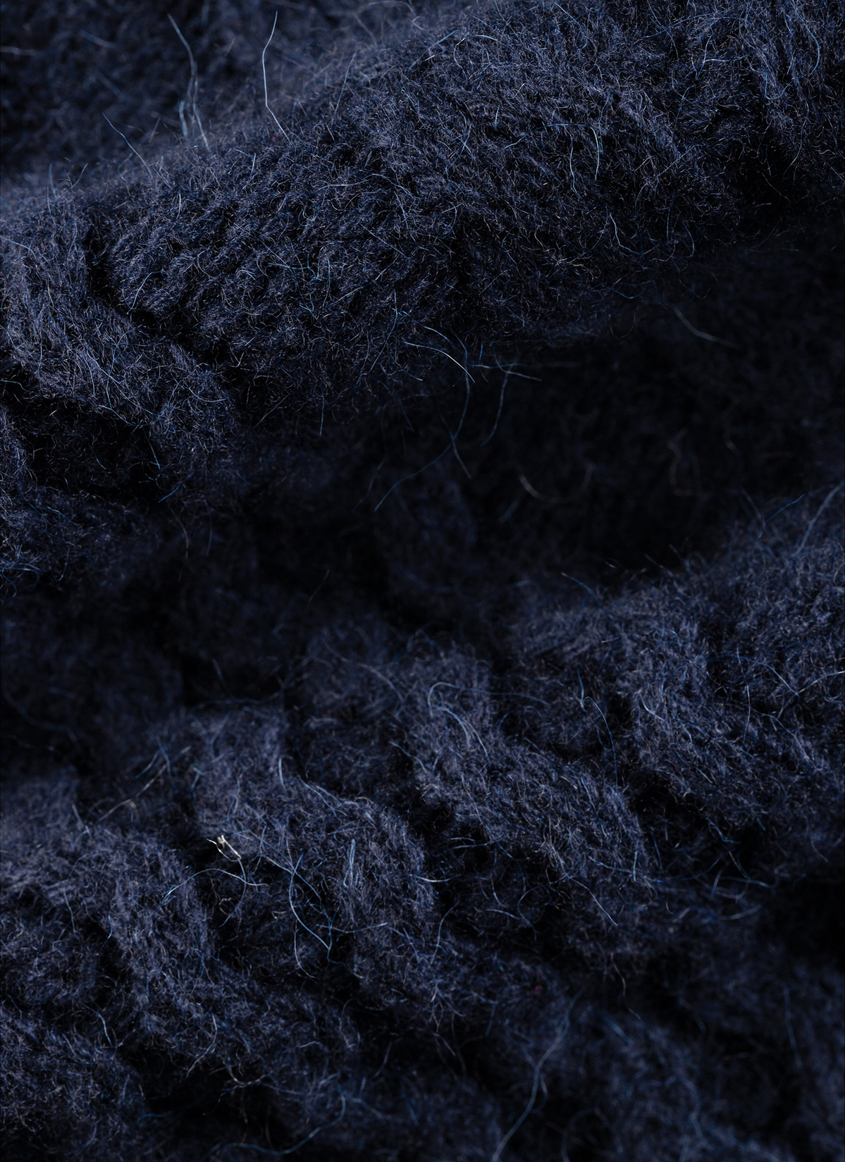 Pullover Rundhals 1/1 Arm, Navy
