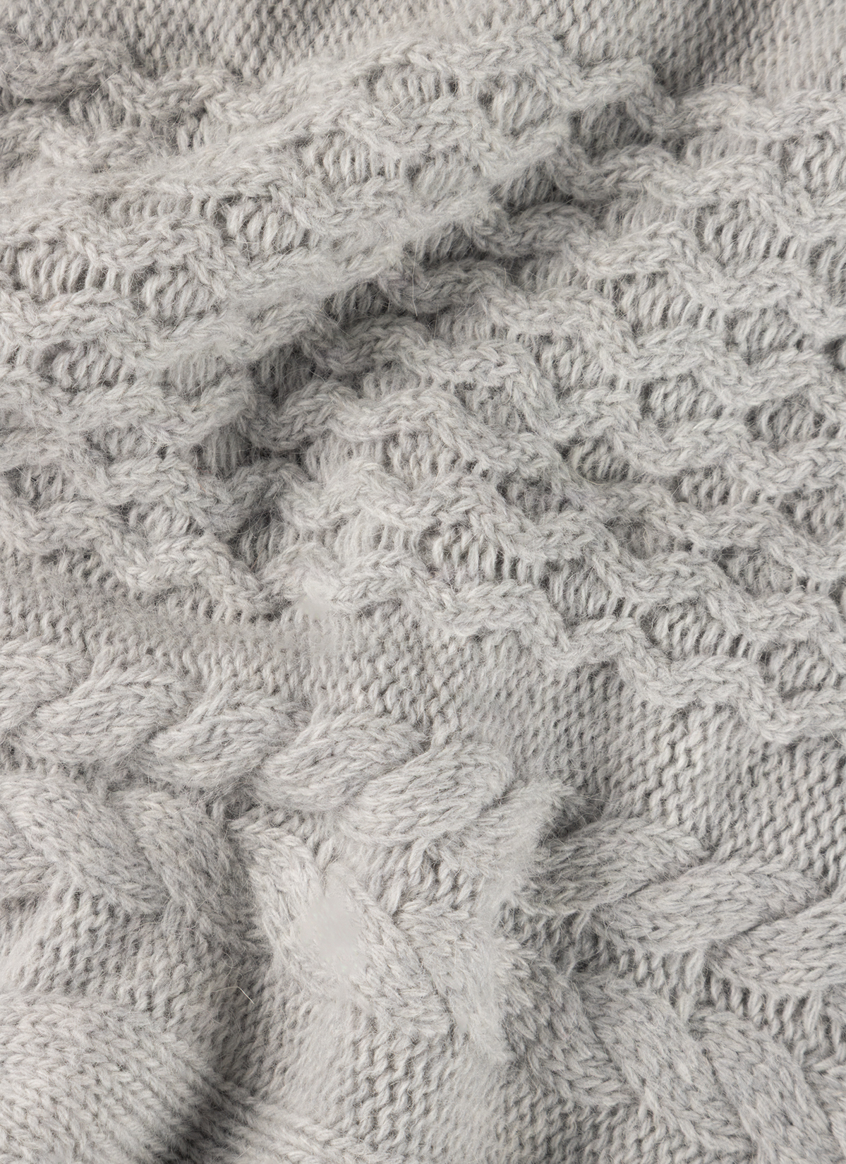 Pullover Rundhals 1/1 Arm, Shark Skin