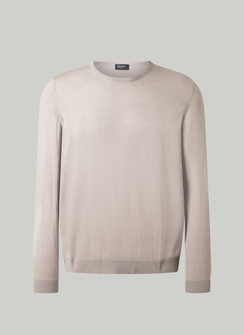 Pullover Rundhals 1/1 Arm width=