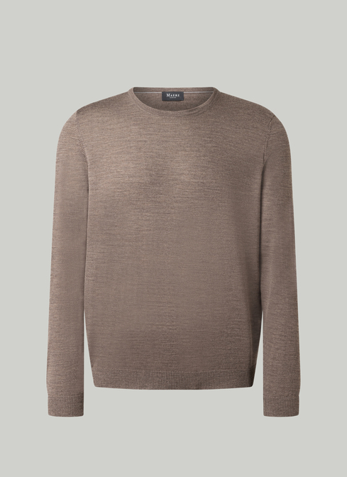 Pullover Rundhals 1/1 Arm width=