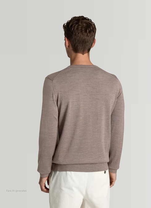Pullover V-Ausschnitt 1/1 Arm width=