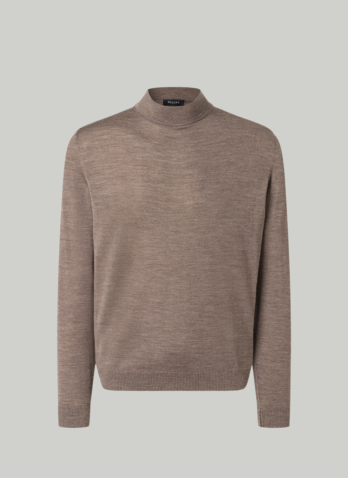 Pullover Rollkragen 1/1 Arm, Brownie