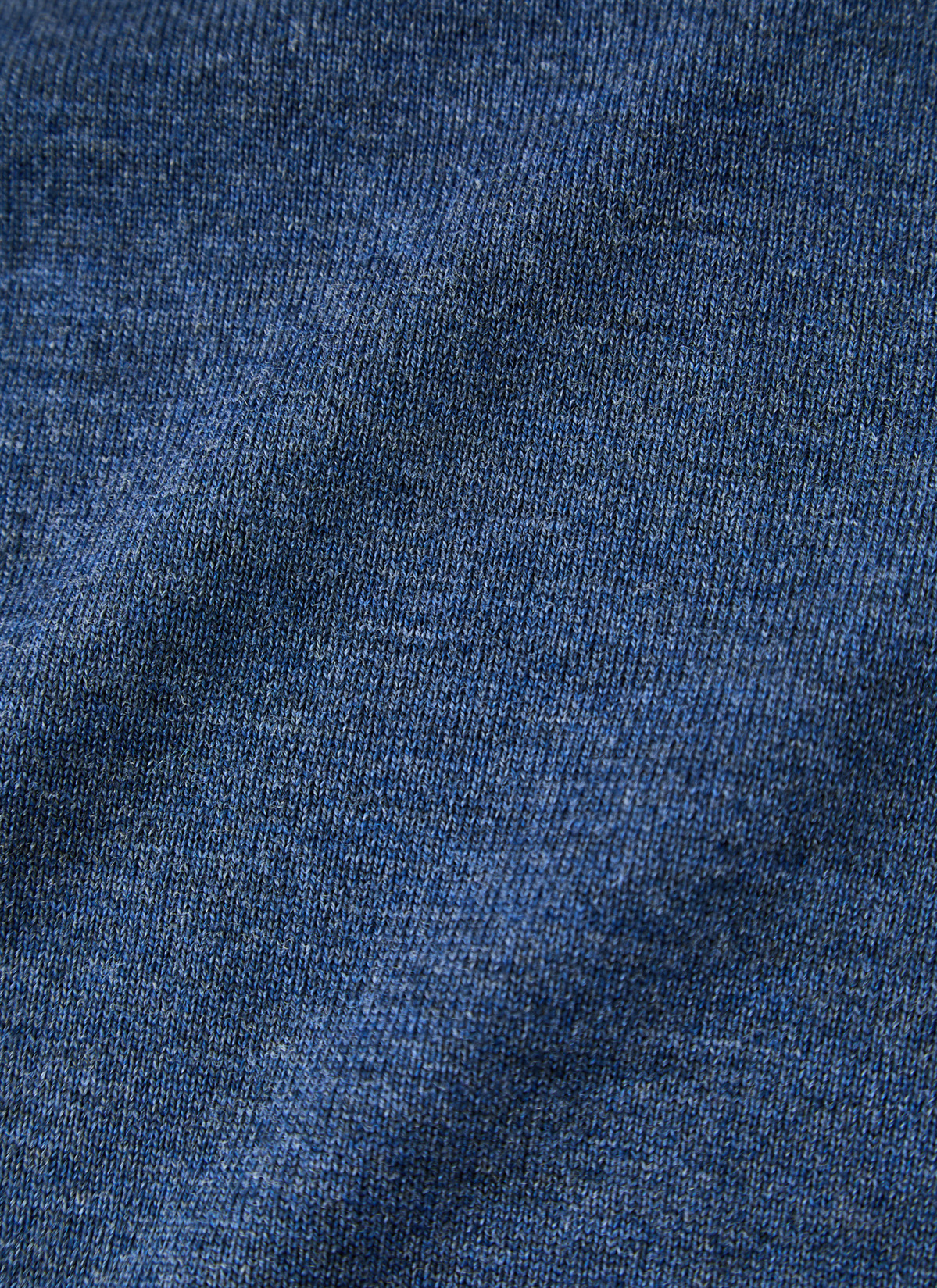 Pullover Stehkragen 1/1 Arm, Nimes Blue 