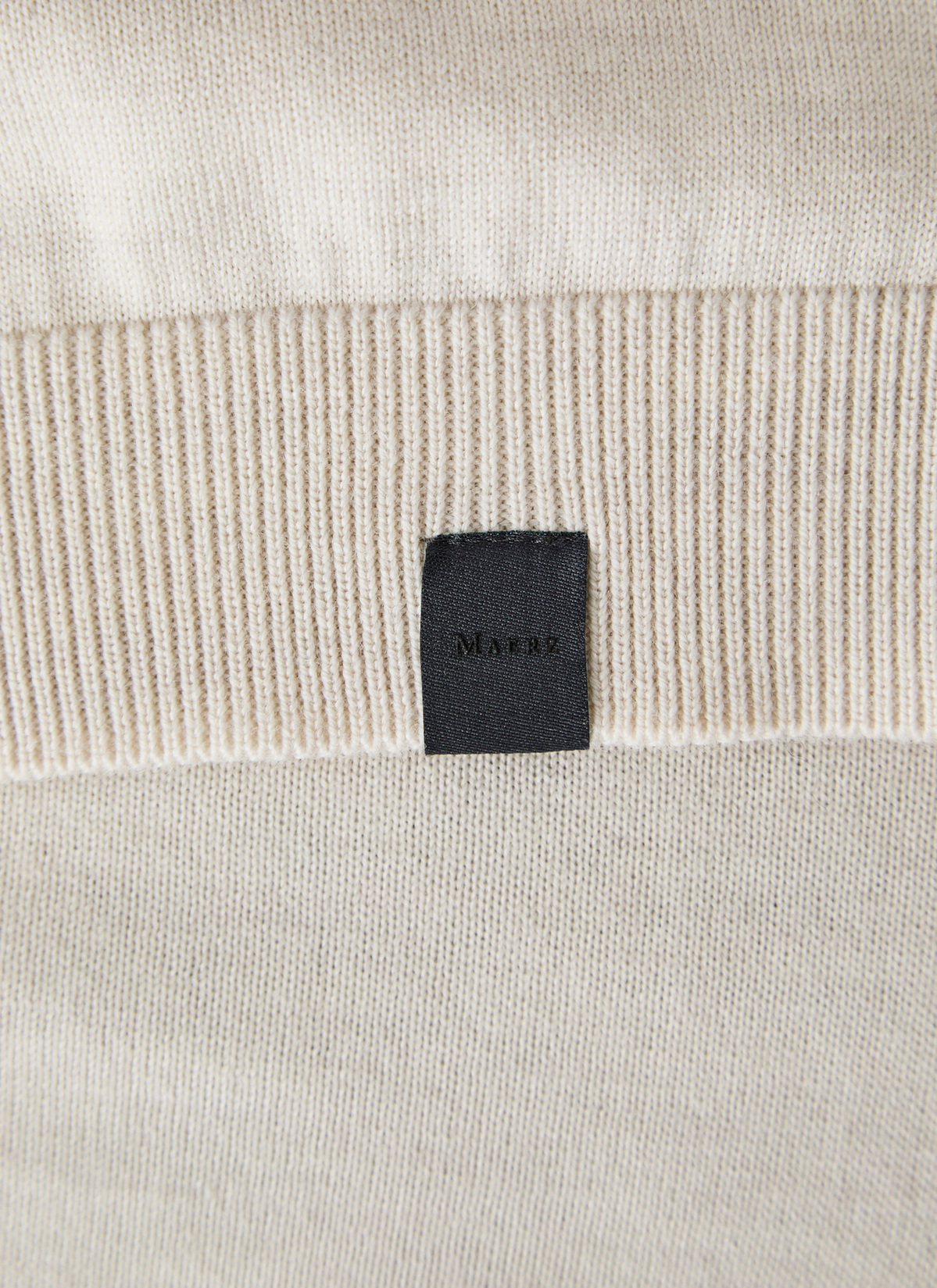 Pullover Stehkragen 1/1 Arm, Off White 