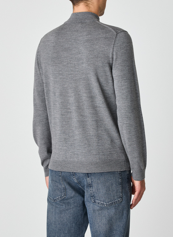Pullover Stehkragen 1/1 Arm Gresh Frontansicht