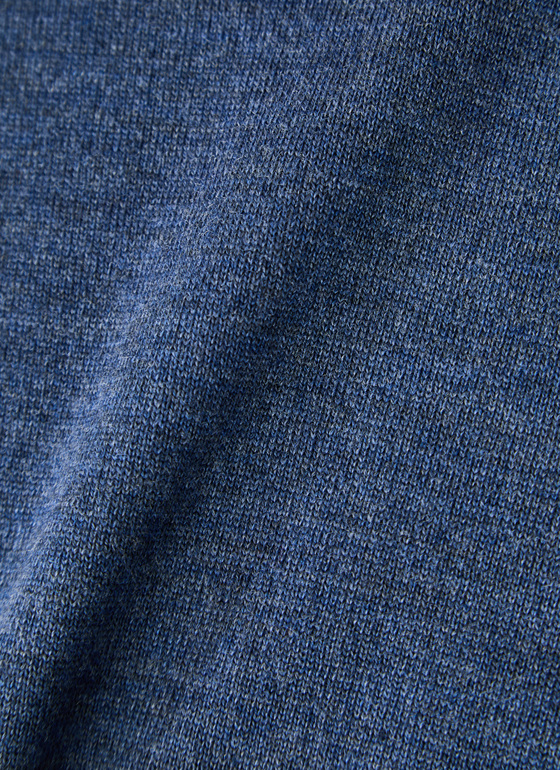 Pullover Rollkragen 1/1 Arm Nimes Blue Frontansicht