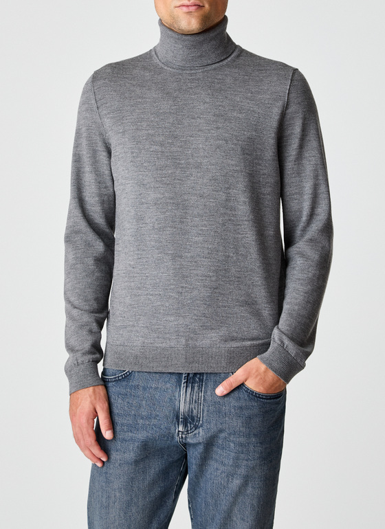 Pullover Rollkragen 1/1 Arm Gresh Frontansicht