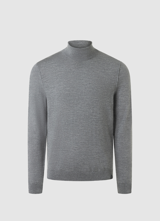 Pullover Rollkragen 1/1 Arm Gresh Frontansicht