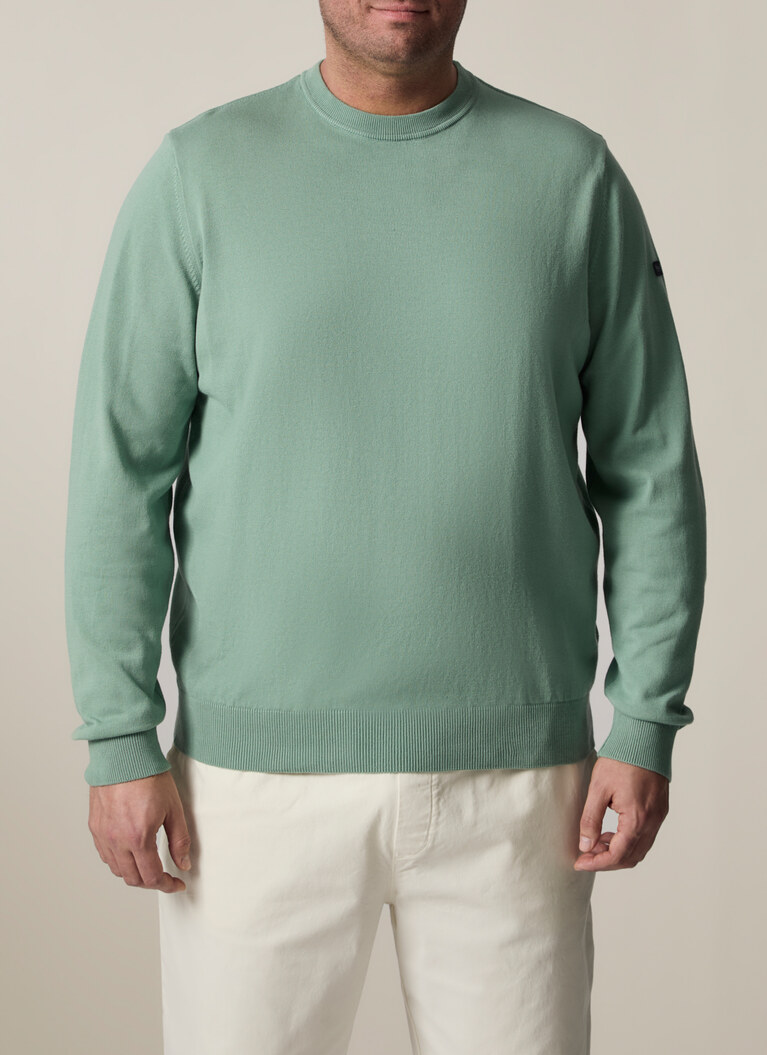 Pullover Rundhals 1/1 Arm, Iced Mint Detailansicht 1