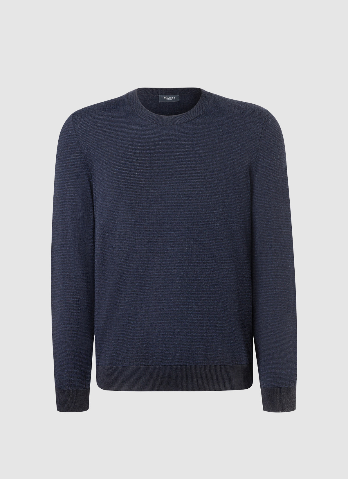 Pullover Rundhals 1/1 Arm, Deep Sea 