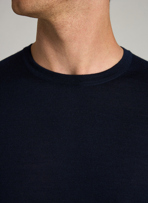 Pullover Rundhals 1/1 Arm width=