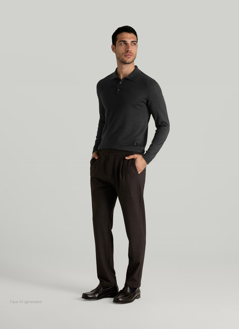 Pullover Polokragen width=