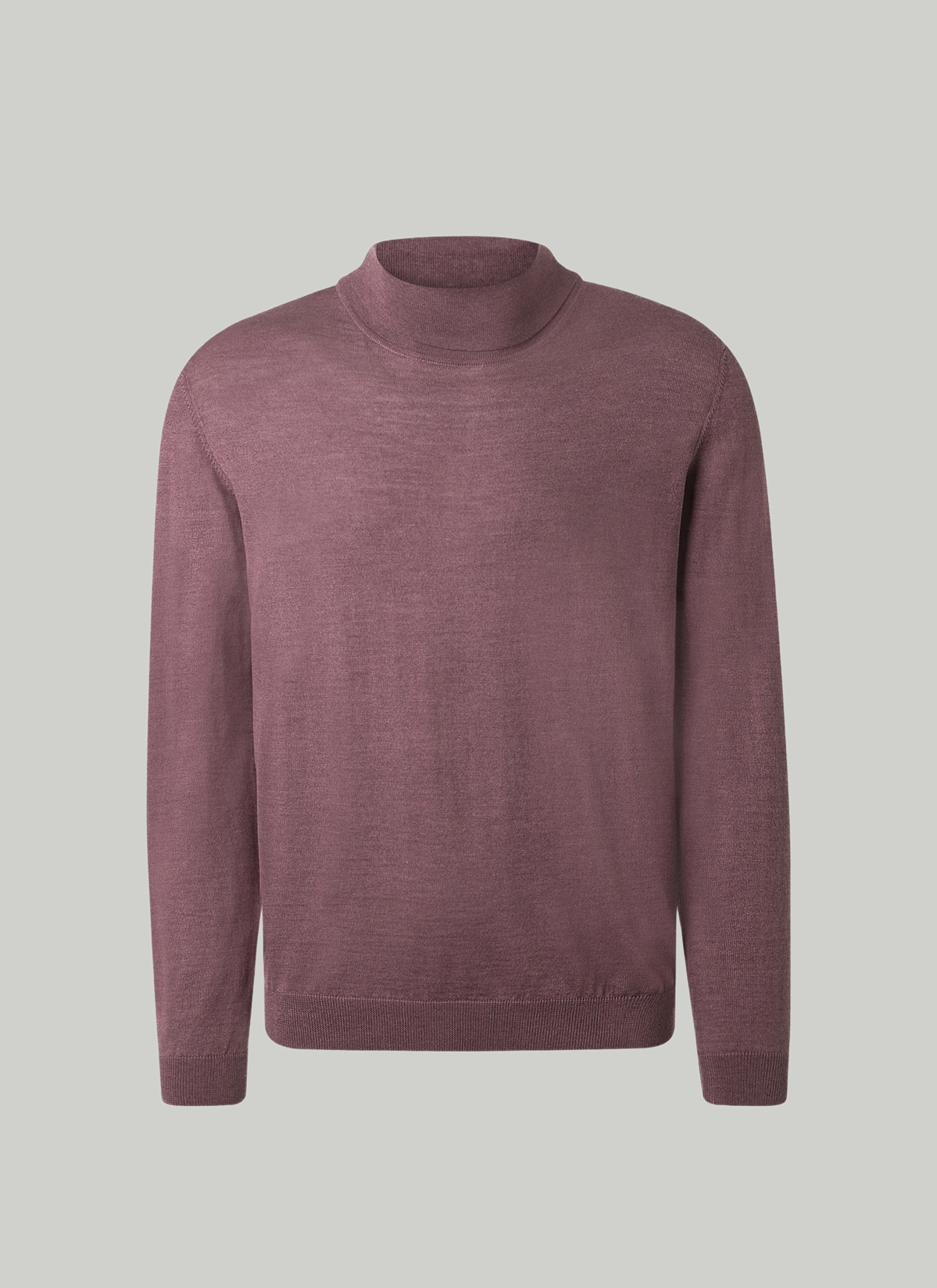 Pullover Rollkragen 1/1 Arm, Mellow Cherry