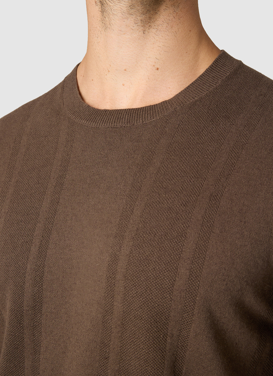 T-Shirt 1/2 Arm Nougat Frontansicht