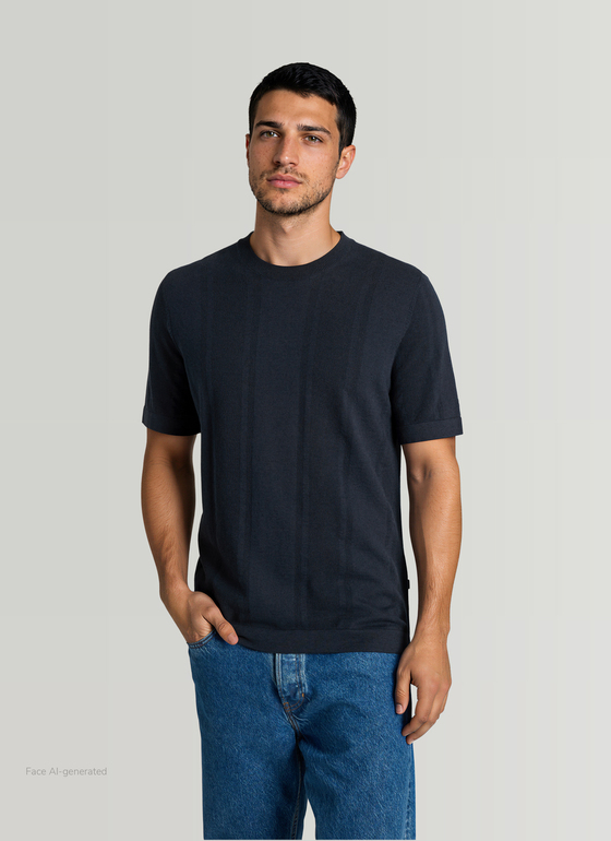 T-Shirt 1/2 Arm Night Sky Frontansicht