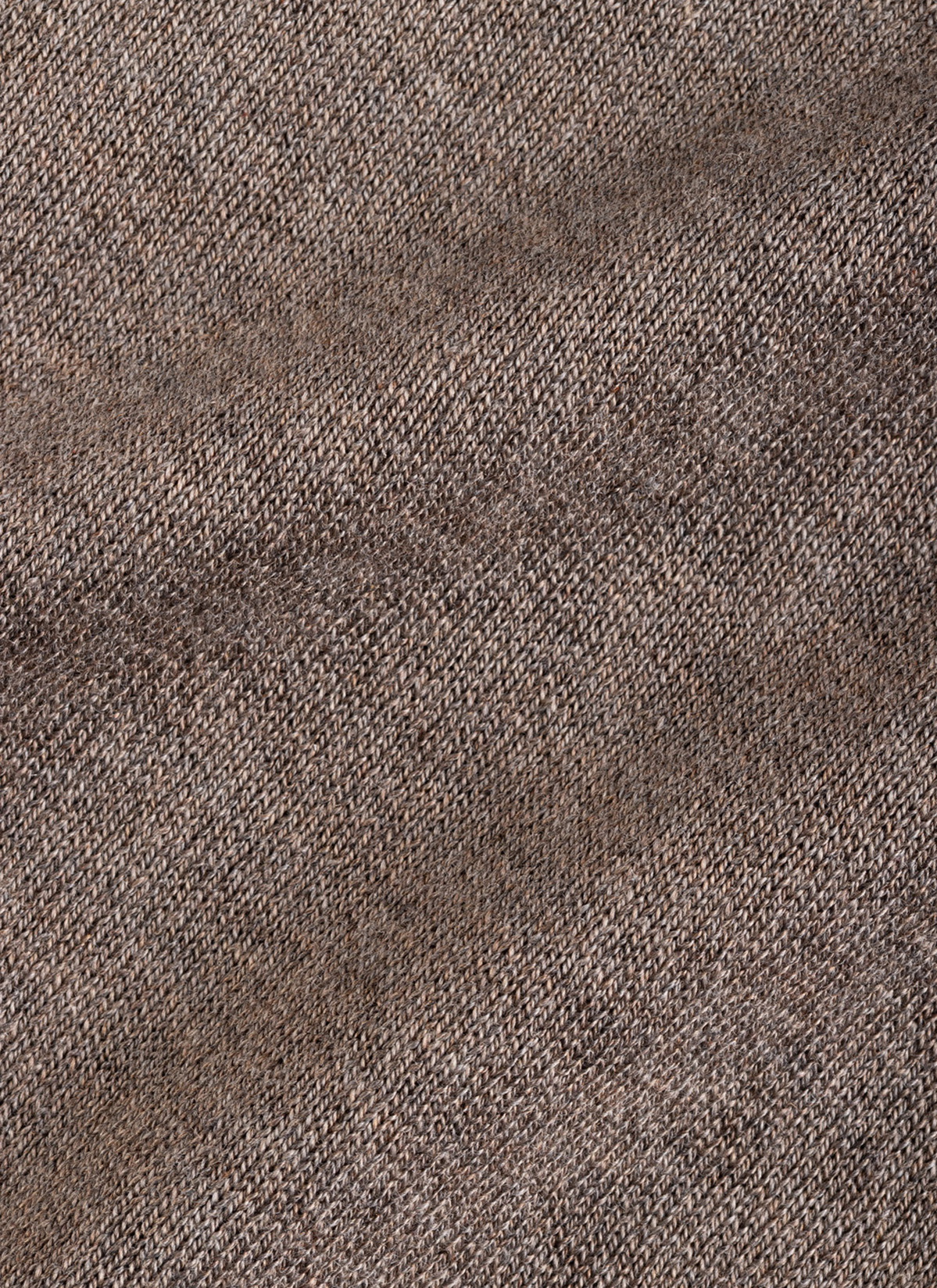 Pullover Polokragen Knopf 1/1 Arm, Pale Brown 