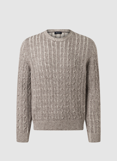 Pullover Rundhals 1/1 Arm width=