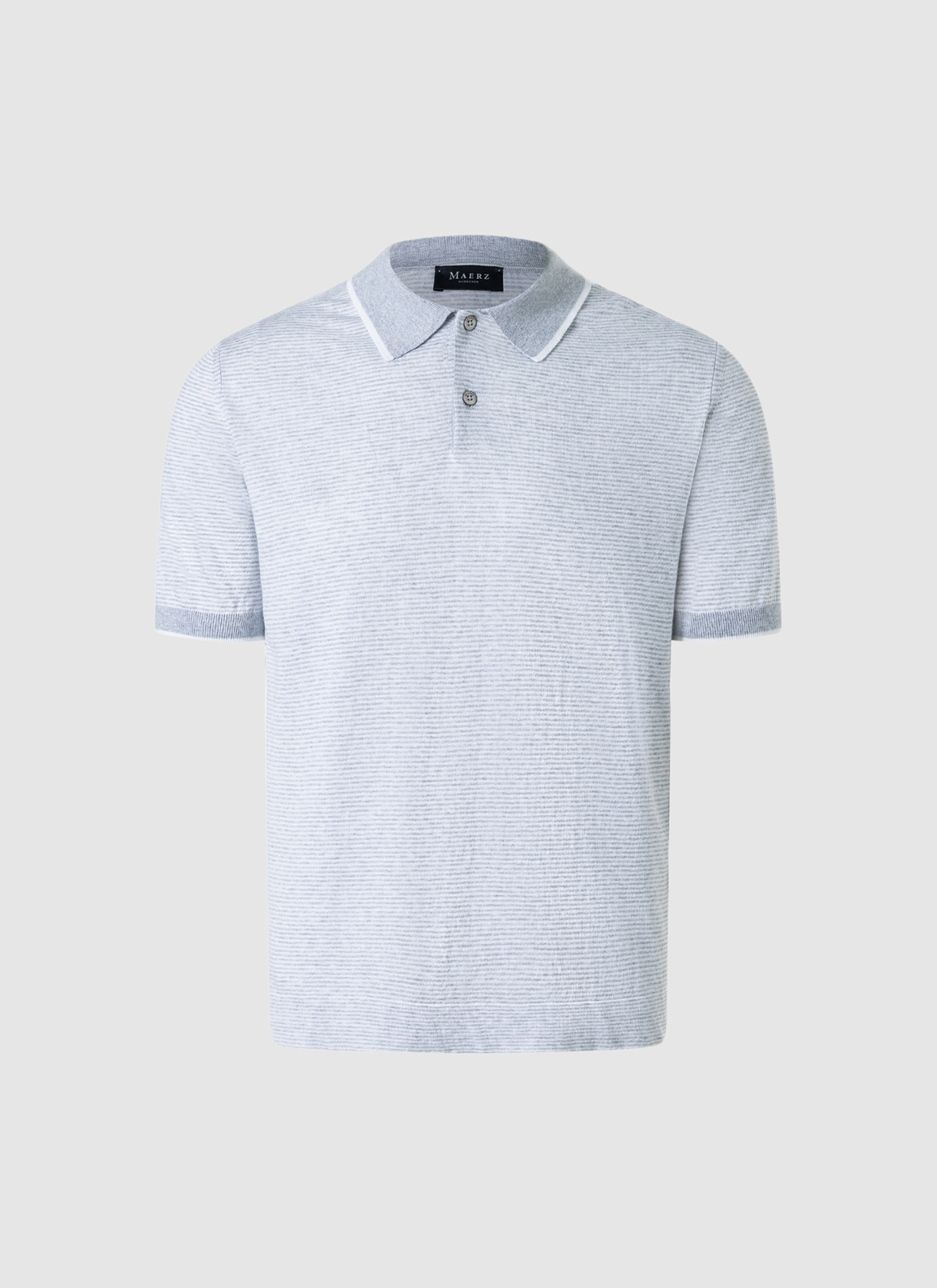 Pullover Polo 1/2 Arm, Clear Silver 