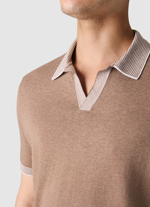 Pullover Polo 1/2 Arm width=