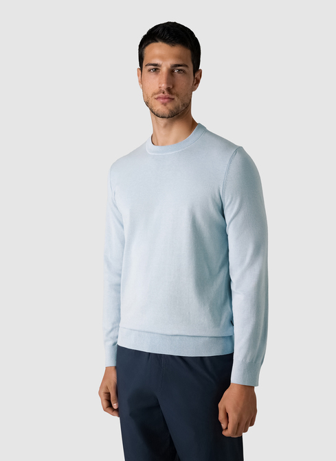 Pullover Rundhals 1/1 Arm width=