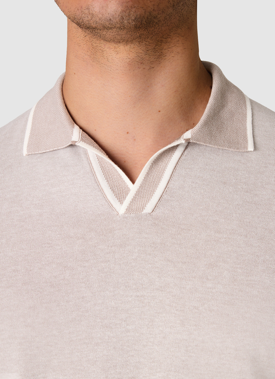 Poloshirt Frappuccino Frontansicht