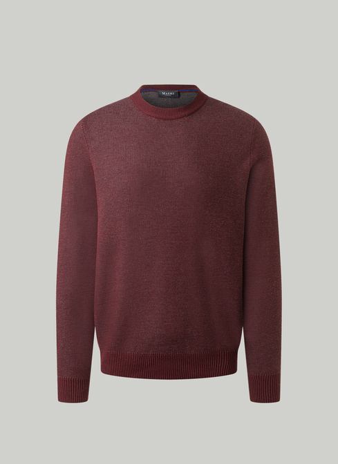 Pullover Rundhals 1/1 Arm width=