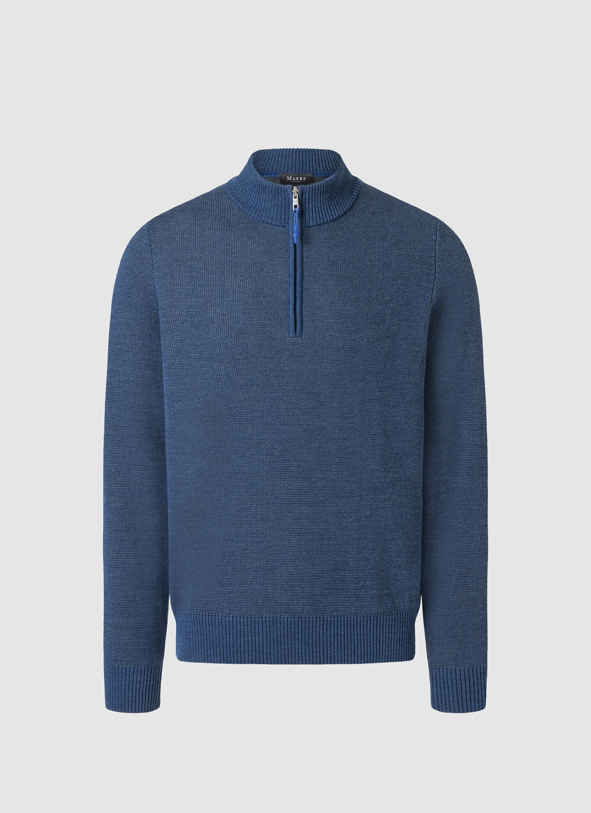 Pullover Troyer 1/1 Arm, Nimes Blue