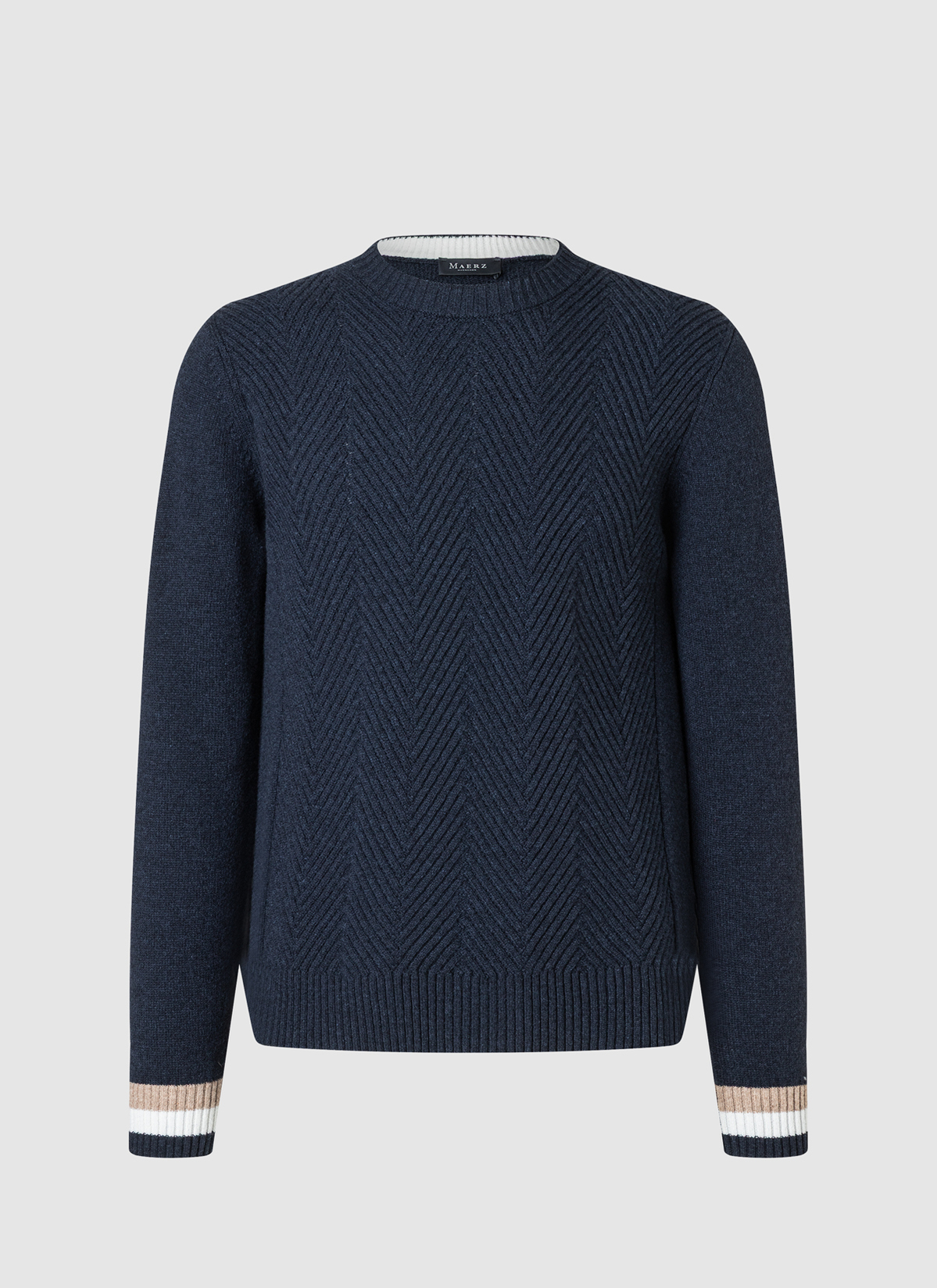 Pullover Rundhals 1/1 Arm, Bright Night 