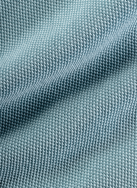 Pullover Rundhals 1/1 Arm Pastel Turquoise Frontansicht