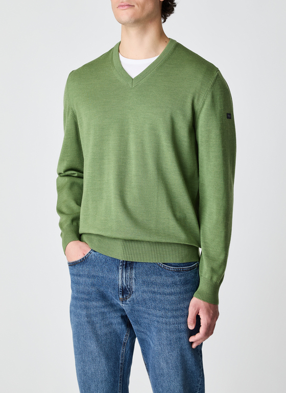 Pullover Sunny Green Frontansicht