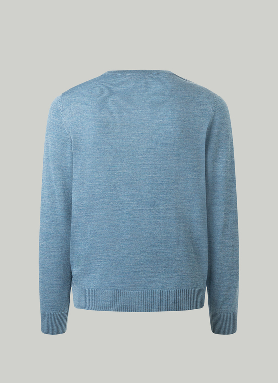 Pullover Polar Blue Frontansicht