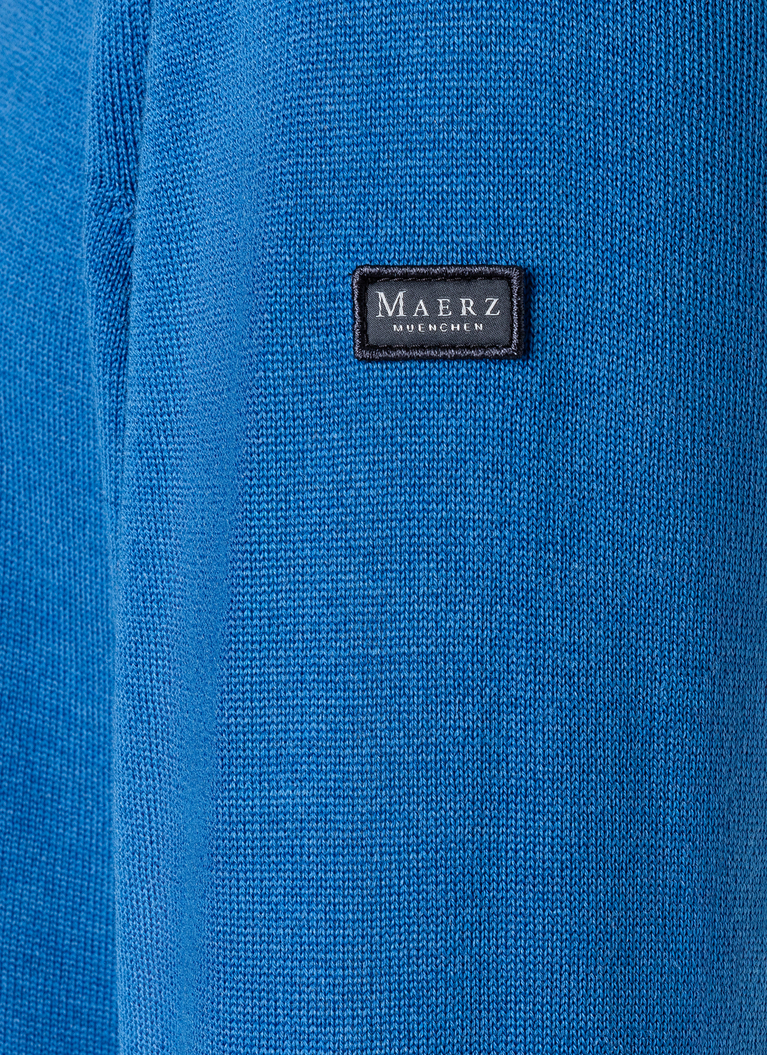 Pullover, O-Neck, Intensive Blue Detailansicht 1