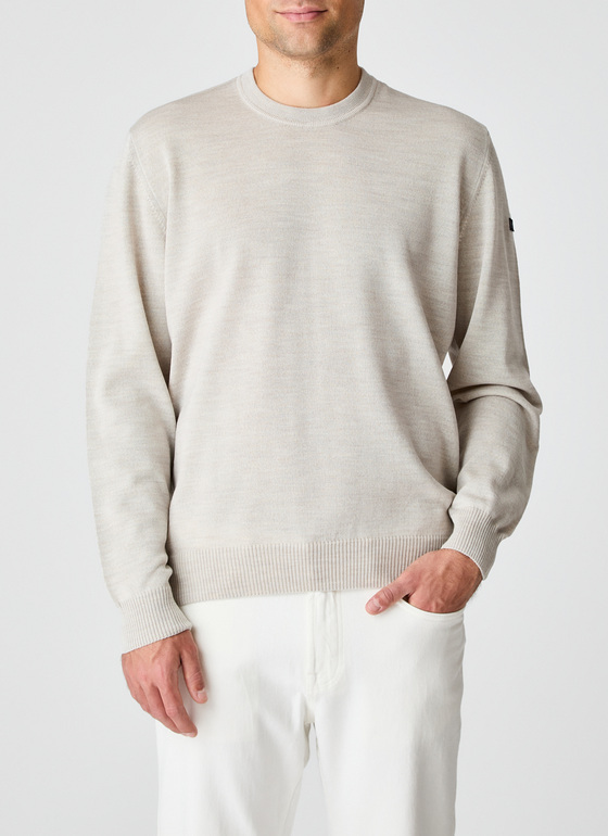 Pullover Mascarpone Cream Frontansicht