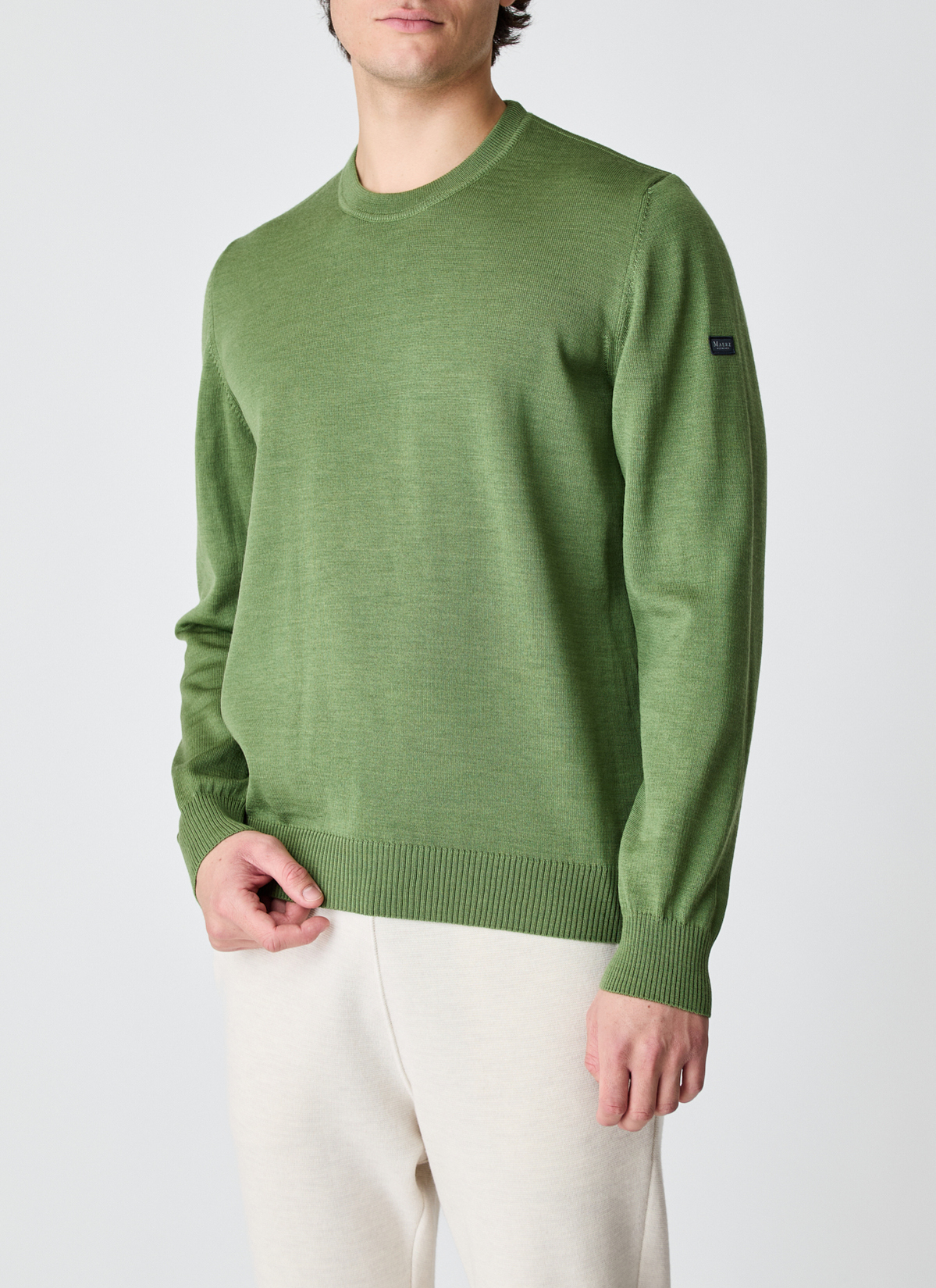 Pullover, Sunny Green Frontansicht
