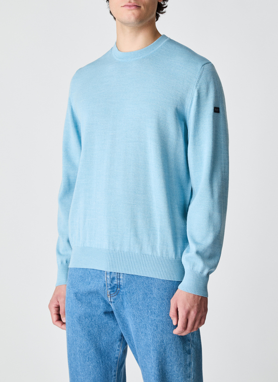 Pullover Ocean Aqua Frontansicht