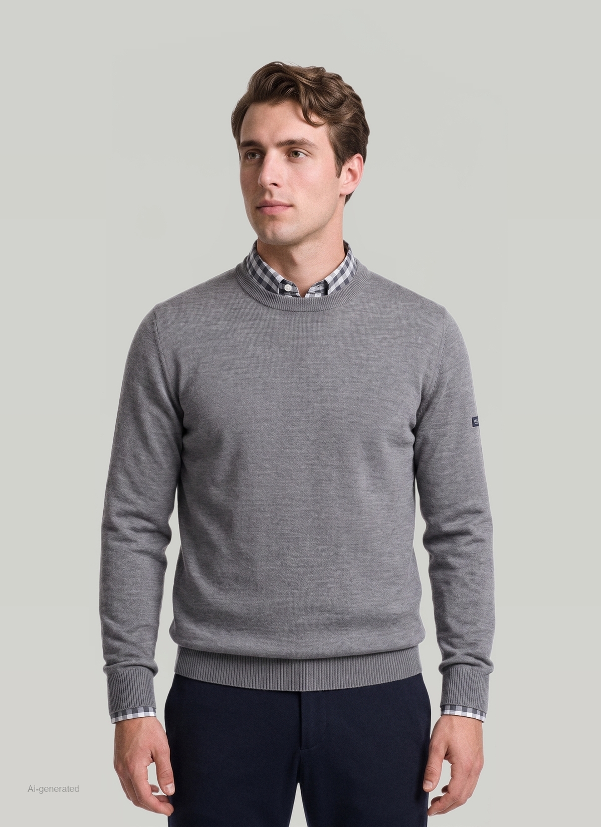 Pullover, Shark Skin Frontansicht