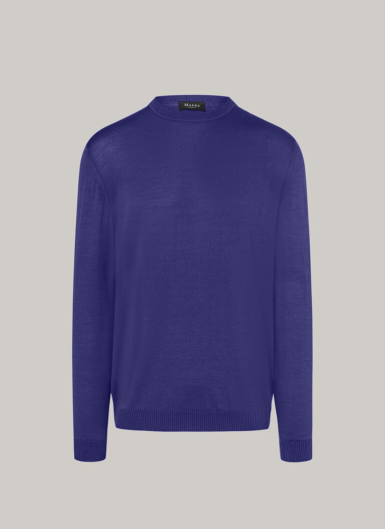 Pullover, Powerful Purple Frontansicht