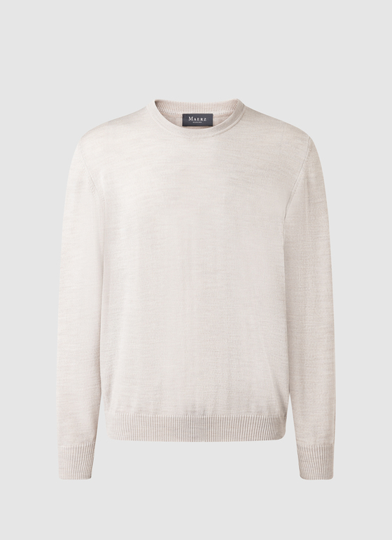 Pullover Mascarpone Cream Frontansicht