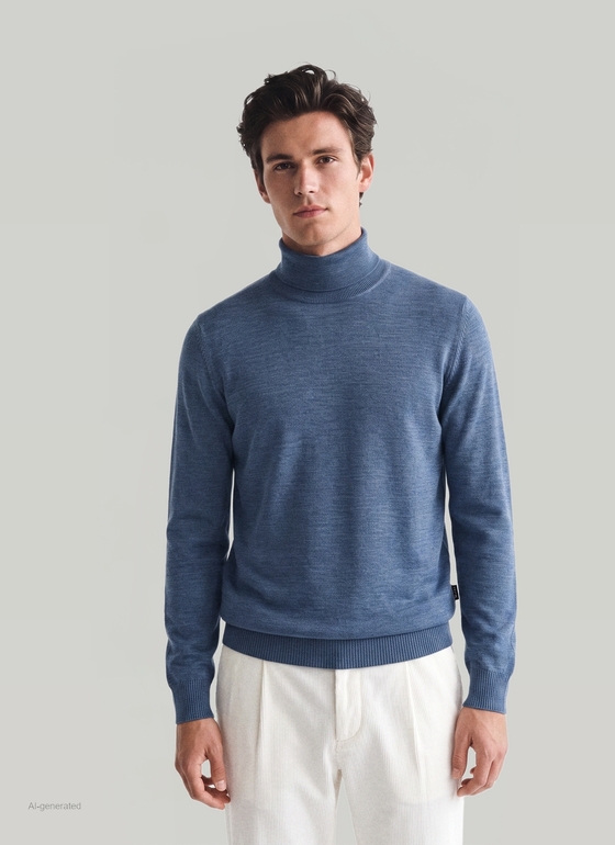 Pullover Nimes Blue Frontansicht
