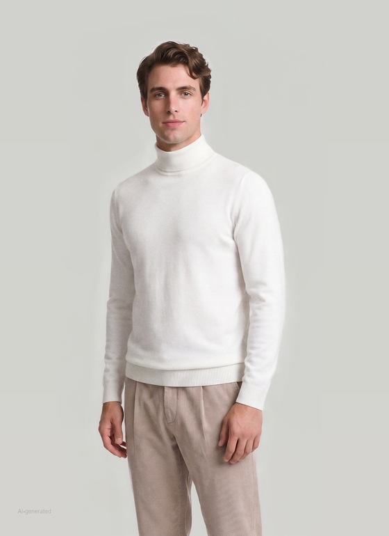 Pullover Off White Frontansicht