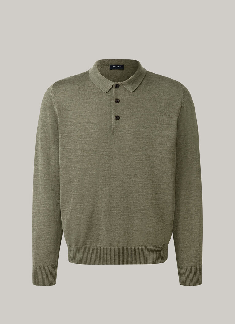 Pullover, Polo-Neck, Bonsai Frontansicht